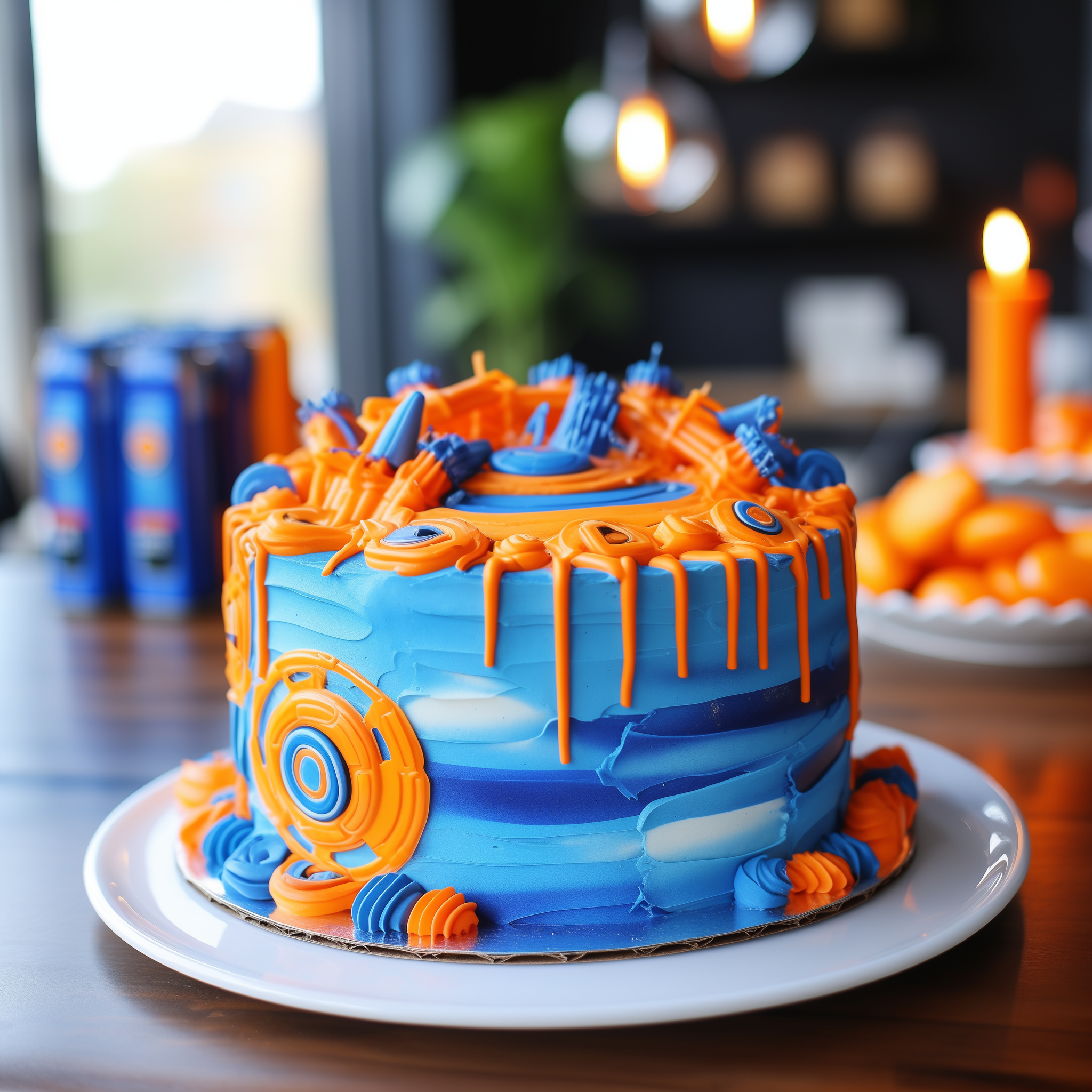nerf-party-cake